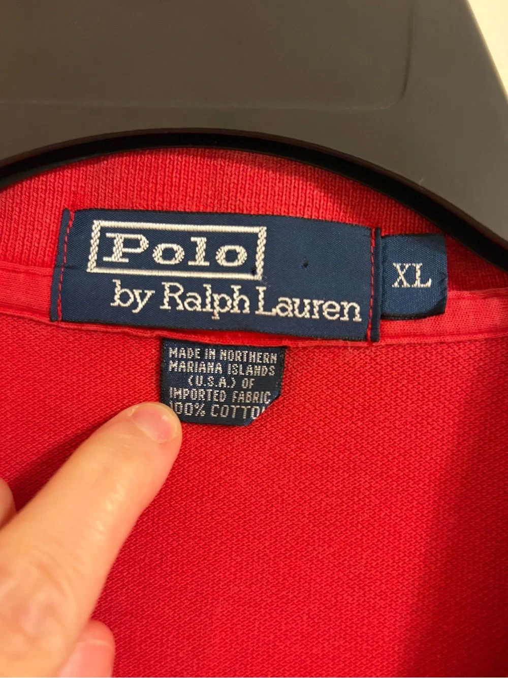 Polo by Ralph Lauren | Red Classic Men's Polo Shirt size XL